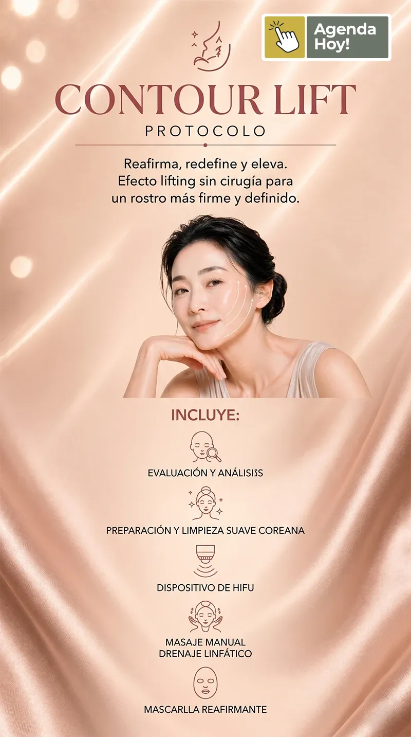 Protocolo de estética coreano Contour Lift